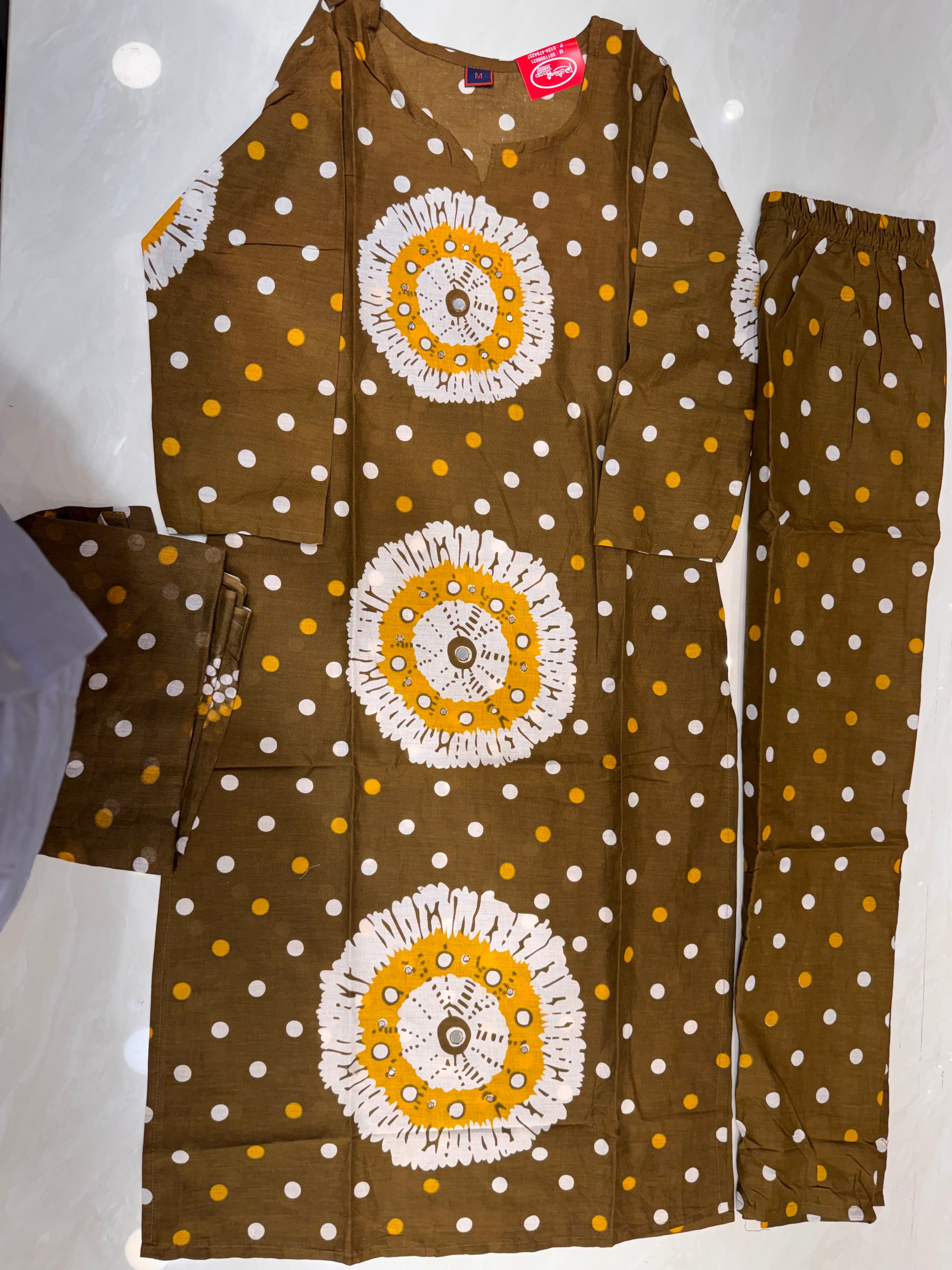 Cotton 3 pcs suit