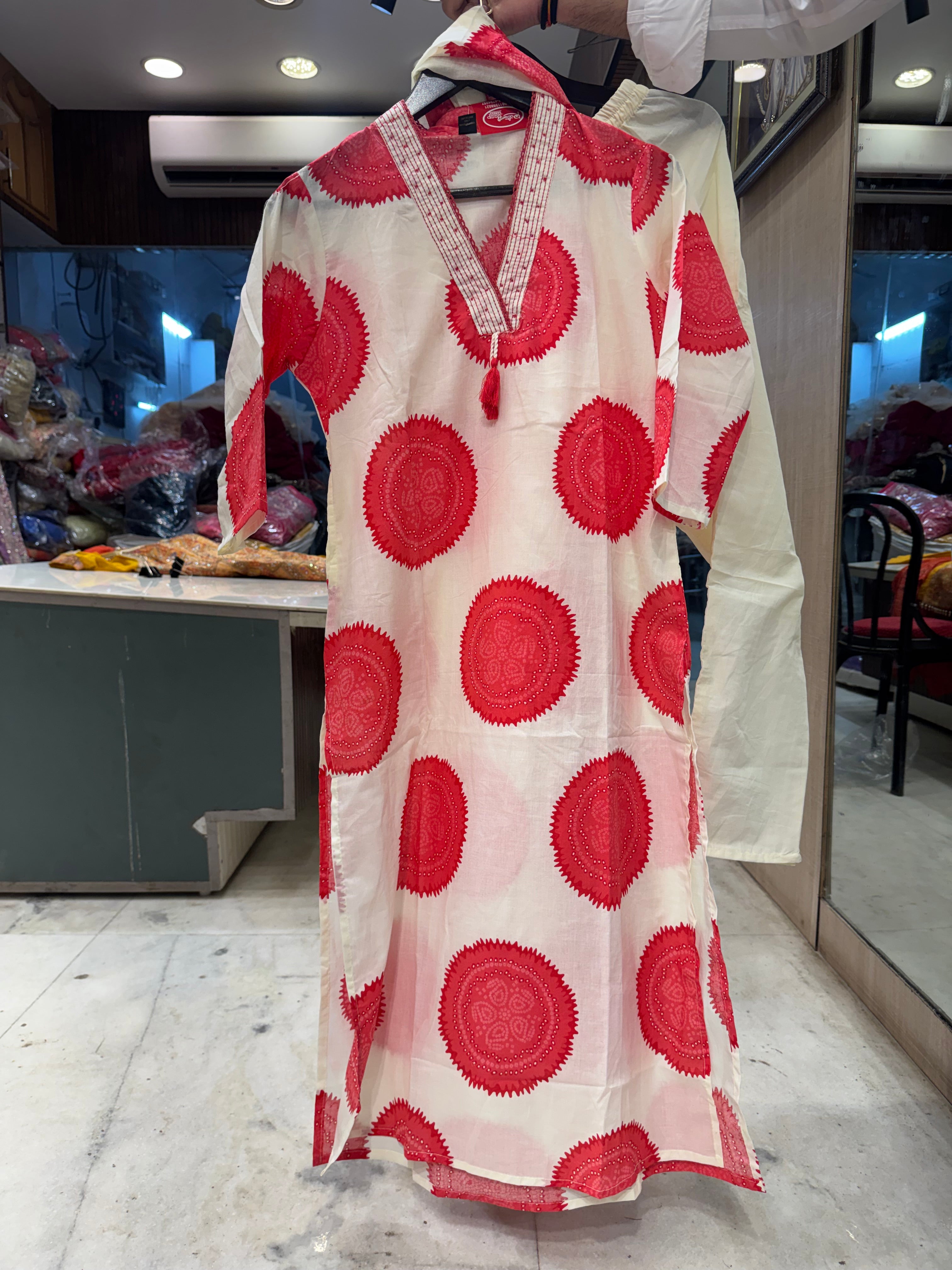 Cotton suit