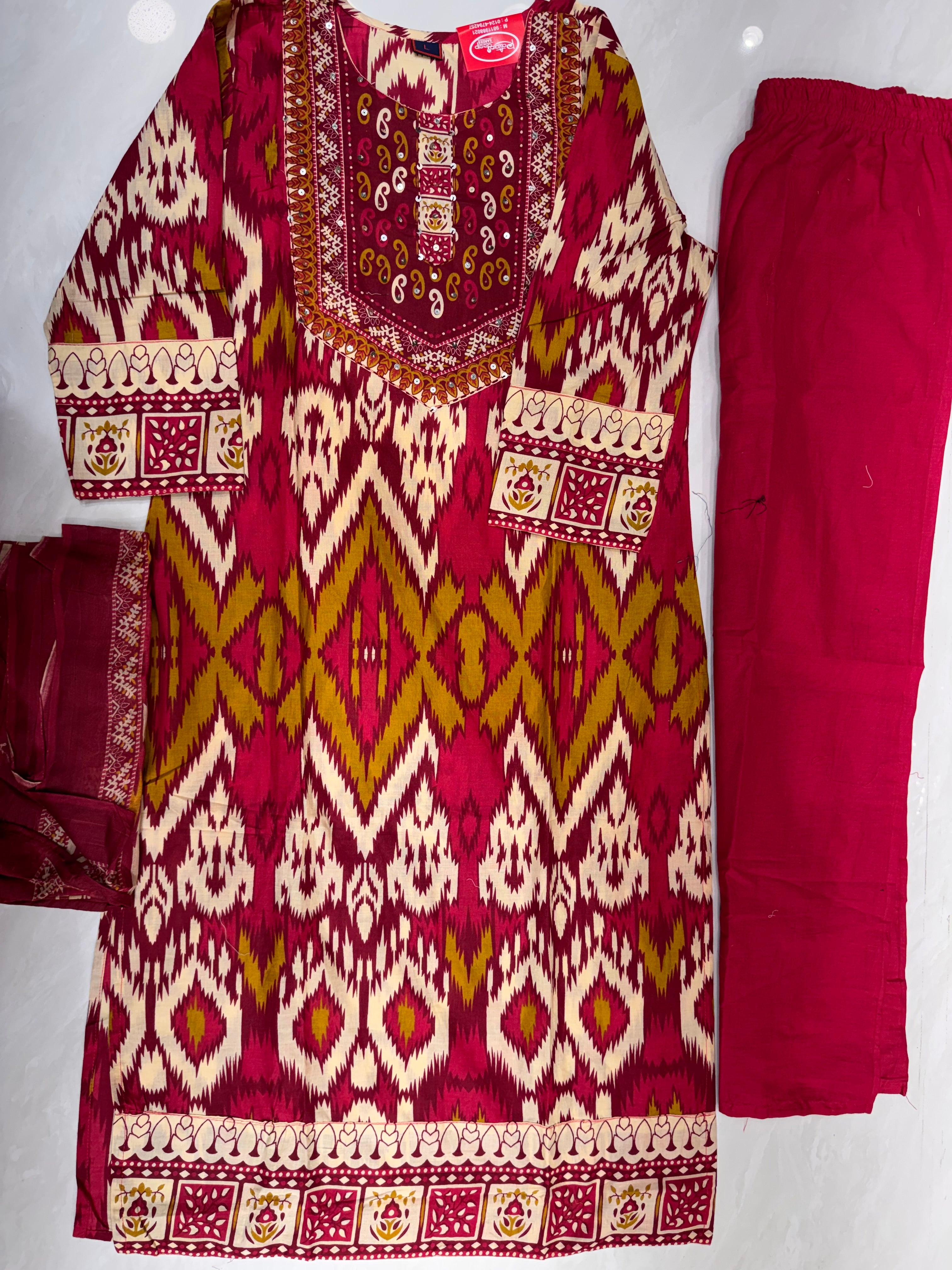 Cotton suit